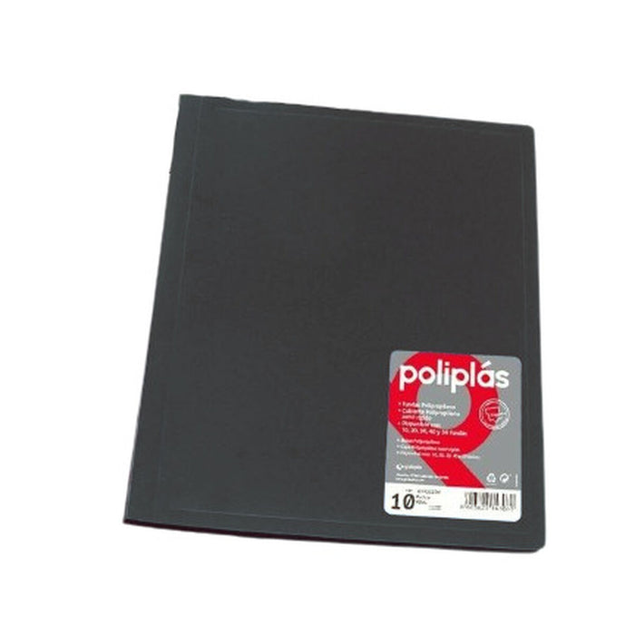 Dosar tip clasor Grafoplas Negru A4 (8 Unități)