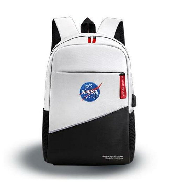 Rucsac pentru Laptop NASA Alb