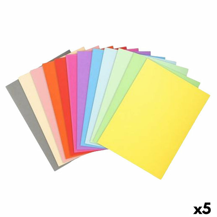 Sertar de îndosariere Exacompta Forever Multicolor A4 100 Piese (5 Unități)