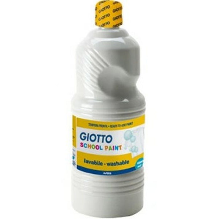 Tempera Giotto   Alb 1 L (6 Unități)