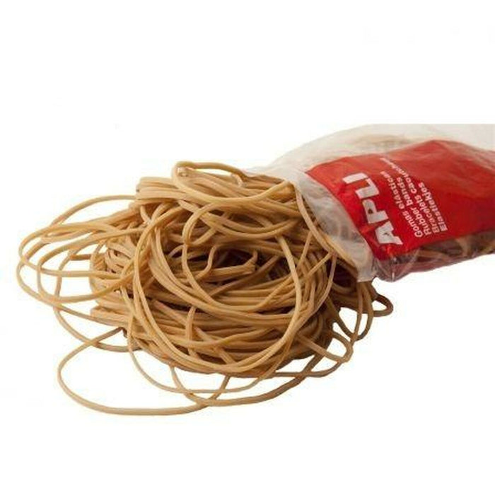 Benzi de cauciuc Apli Maro Ø 8 cm (100 Unități)