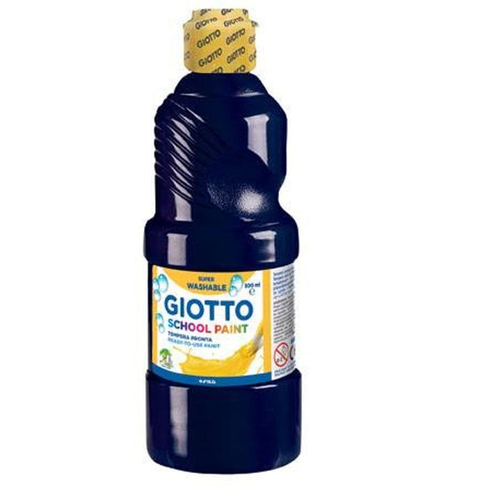 Tempera Giotto   Negru 500 ml (6 Unități)