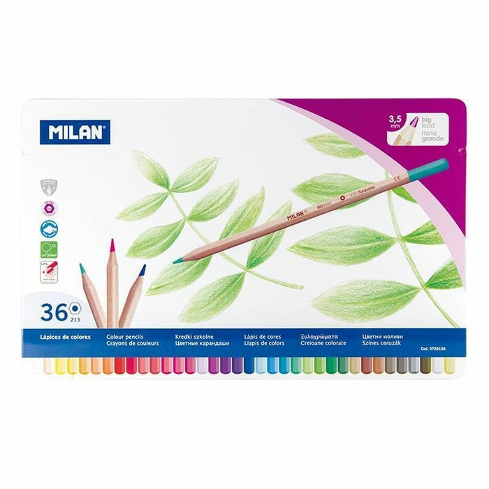 Creioane culori Milan Multicolor (4 Unități)