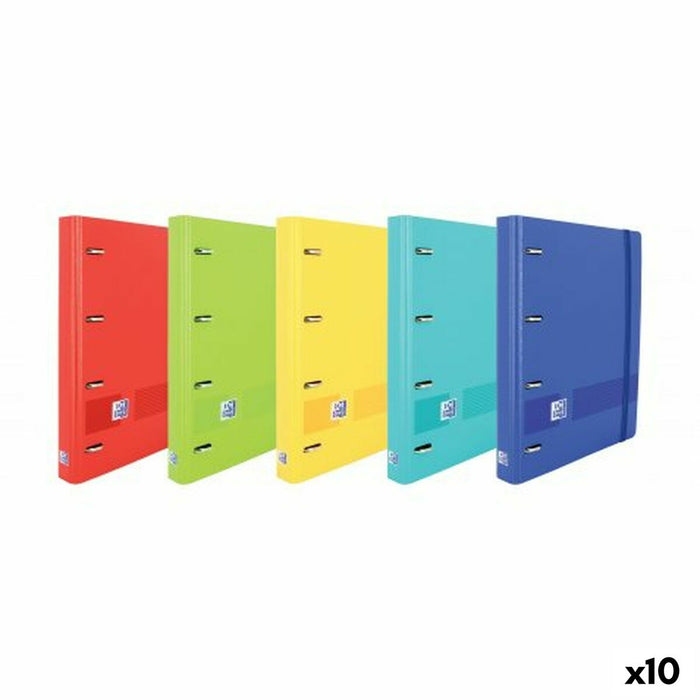 Biblioraft Oxford Live & Go Multicolor A4+ (10 Unități)
