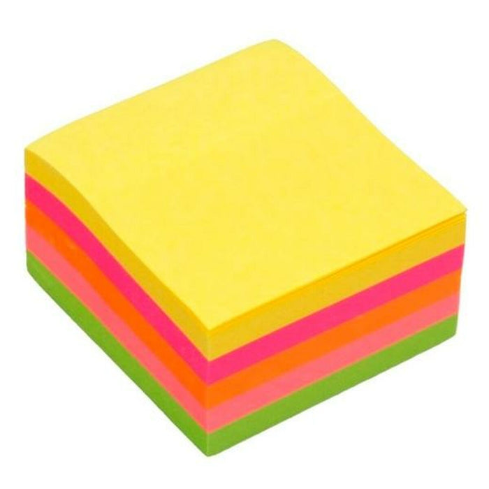 Notițe cu Adeziv Bismark Multicolor 50 x 50 mm (24 Unități)