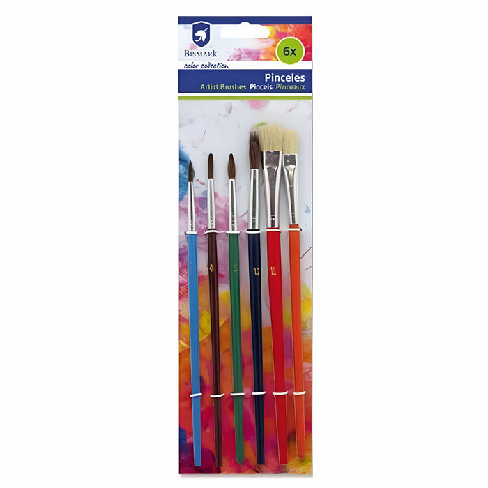 Pensule Bismark Multicolor (24 Unități)