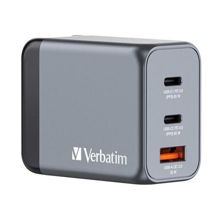 Încărcător de Perete Verbatim GNC-65 Negru 65 W Universal (10 Unități)