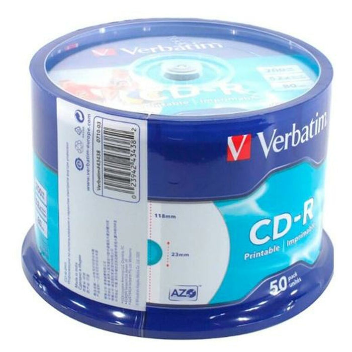 CD-R Verbatim 700 MB 52x (4 Unități)