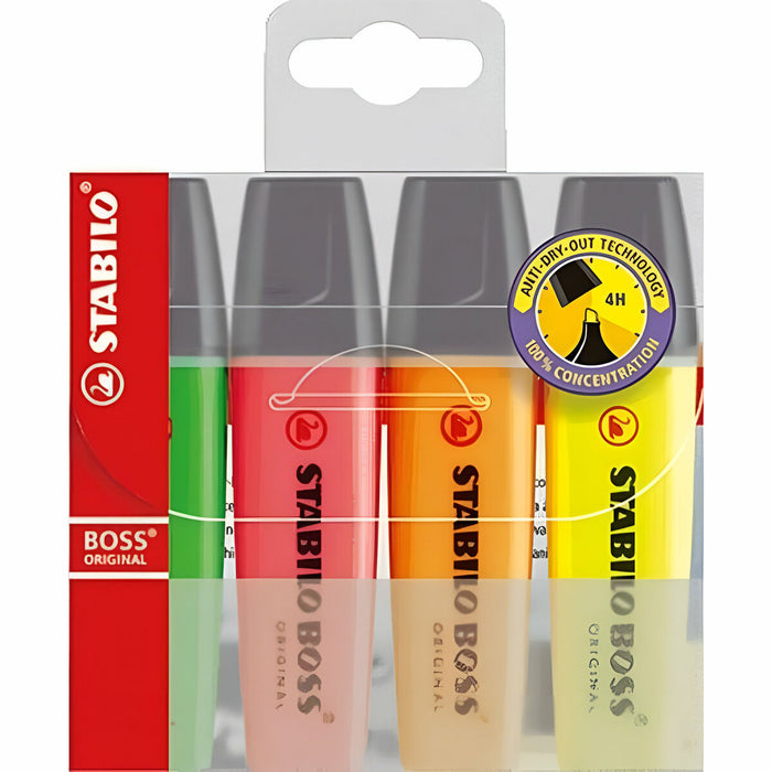 Set de Markere Fosforescente Stabilo Boss Multicolor (5 Unități)