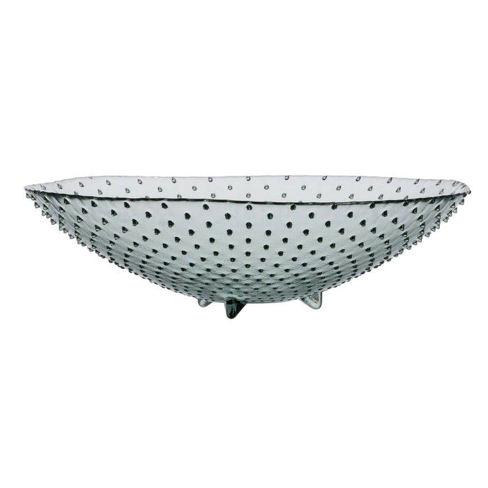 Decorațiune pentru Centrul Mesei sticlă reciclată Verde 40 x 40 x 11 cm