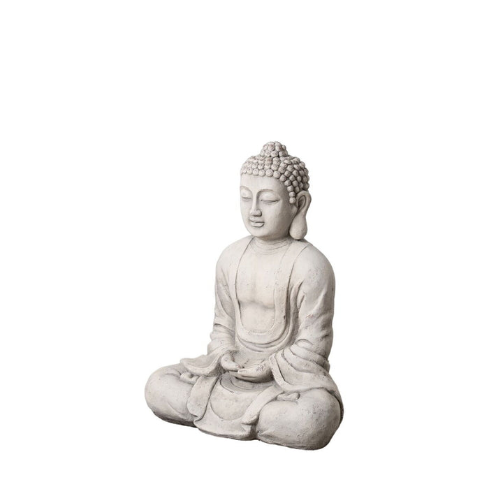 Sculptură Buda Gri Etnic 61,5 x 35 x 78,5 cm
