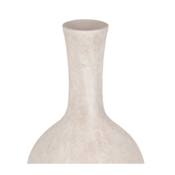 Vază Crem Ceramică Nisip 19 x 19 x 35 cm