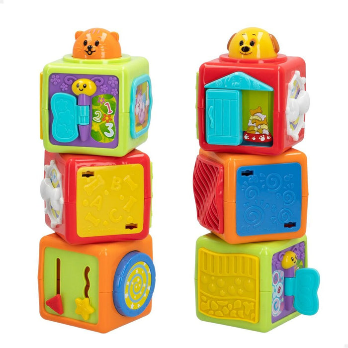 Joc de Îndemânare pentru Bebeluși Winfun 3 Piese 8 x 24,5 x 8 cm (6 Unități)