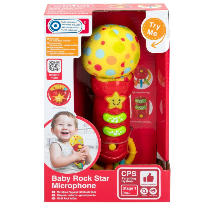 Toy microphone Winfun 6 x 16,5 x 6 cm (6 Unități)