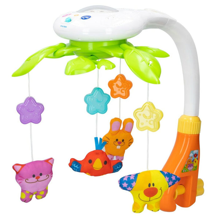 Mobil Proiector Winfun animale Plastic 33 x 49 x 30 cm (2 Unități)