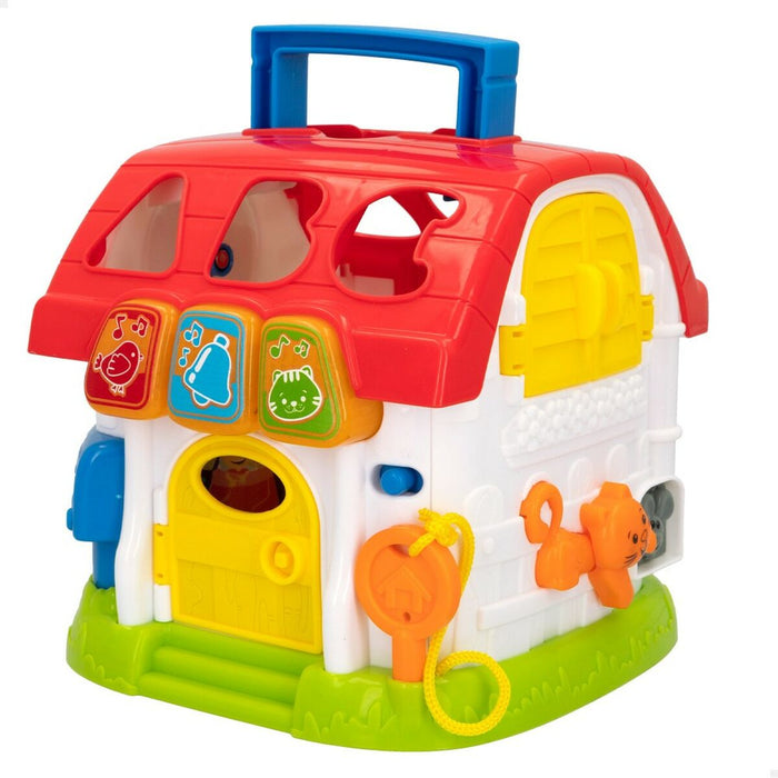 Jucărie pentru copii Winfun Casă 18 x 22 x 18 cm (4 Unități)