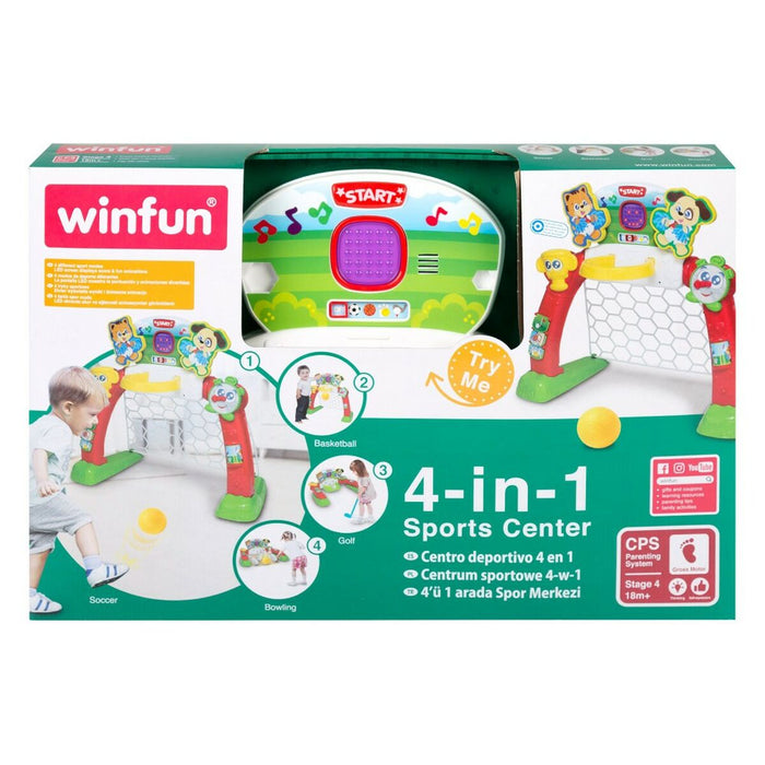 Centru de activităţi Winfun Multisport 4-ia-1 4 Unități 59 x 52,5 x 28 cm