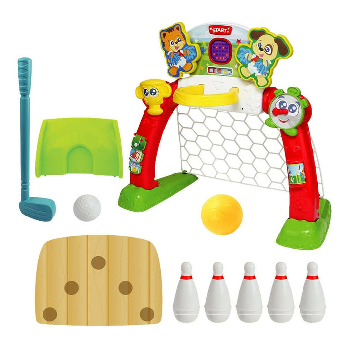 Centru de activităţi Winfun Multisport 4-ia-1 4 Unități 59 x 52,5 x 28 cm