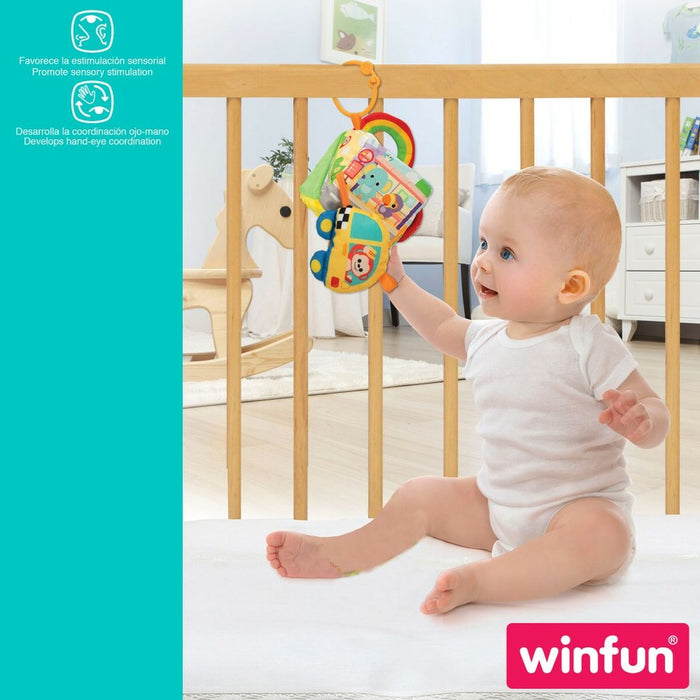 Carusel pentru Pătuț Winfun Pânză Plastic 11,5 x 11,5 x 11,5 cm (6 Unități)