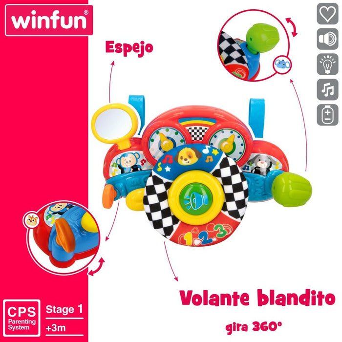 Volan pentru cărucior Winfun 29 x 17 x 10,5 cm (4 Unități)