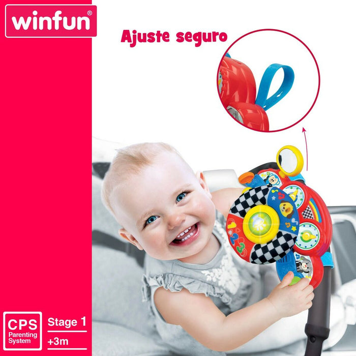 Volan pentru cărucior Winfun 29 x 17 x 10,5 cm (4 Unități)