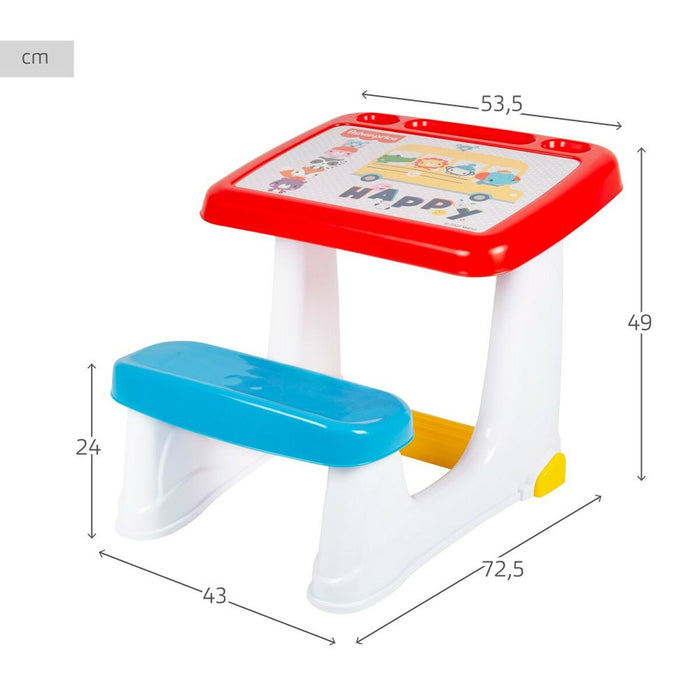 Birou Fisher Price Plastic 53,5 x 49 x 72,5 cm (3 Unități)