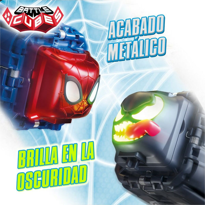 Stadion de luptă Spider-Man Battle Cubes 15 Piese 4 Unități 42,5 x 9 x 28 cm