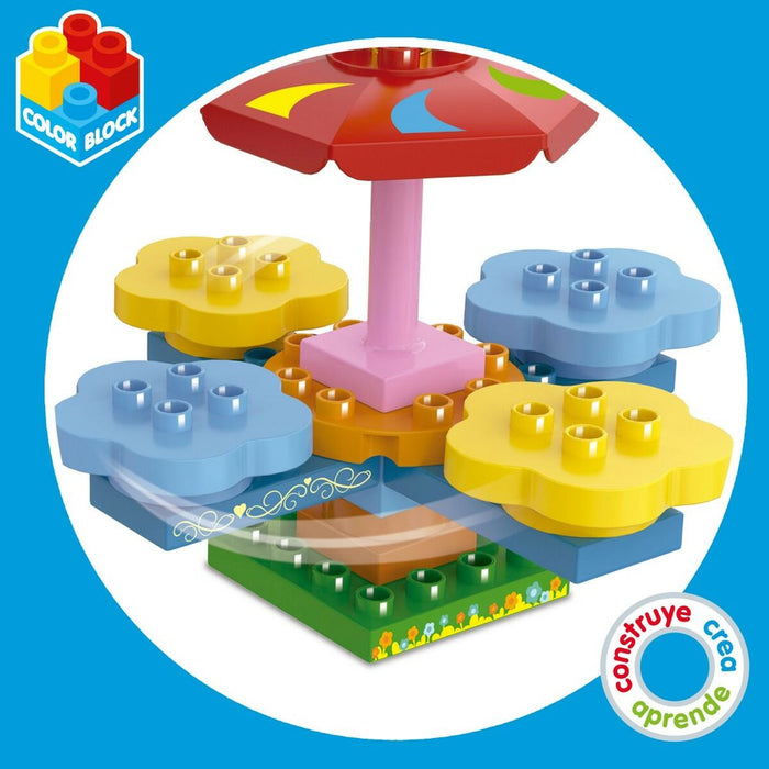 Set de Construcție Colorbaby Playground 50 Piese (2 Unități)
