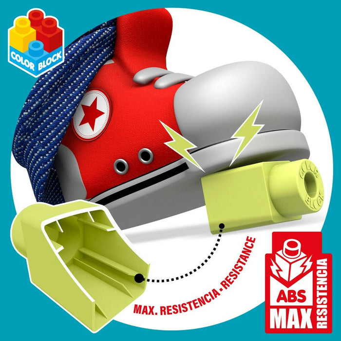 Set de Construcție Color Block Trendy Cub 50 Piese (6 Unități)