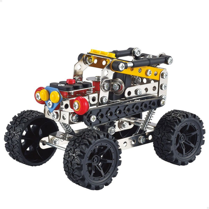 Set de Construcție Colorbaby Smart Theory Mecano Monster Car Mașină 201 Piese (6 Unități)