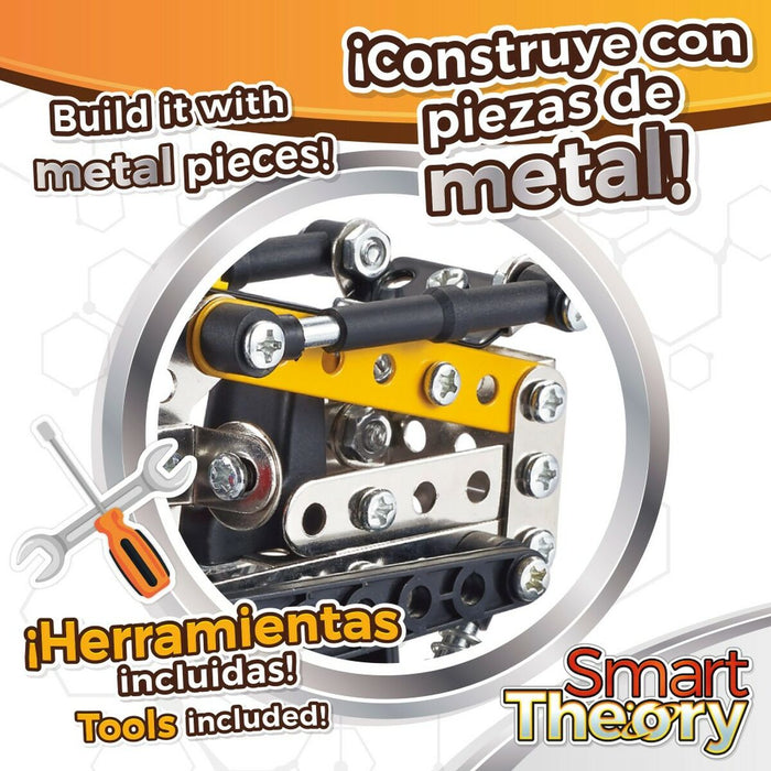 Set de Construcție Colorbaby Smart Theory Mecano Monster Car Mașină 201 Piese (6 Unități)