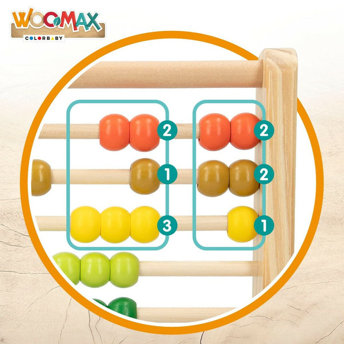 Numărătoare de Lemn Woomax + 12 Luni (6 Unități)