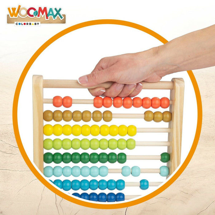 Numărătoare de Lemn Woomax + 12 Luni (6 Unități)