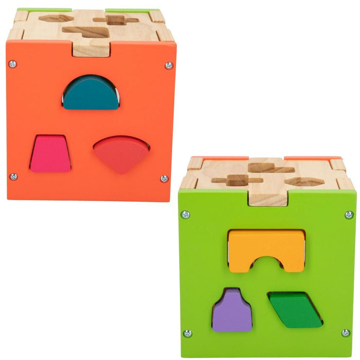 Puzzle pentru Copii din Lemn Woomax 15 x 15 x 15 cm (6 Unități)