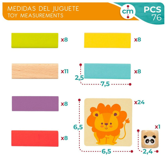 Set de Construcție Woomax (6 Unități)