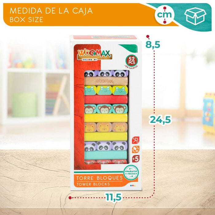 Set de Construcție Woomax (6 Unități)