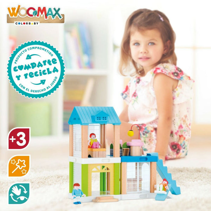 Casă în Miniatură Woomax 37 Piese 4 Unități