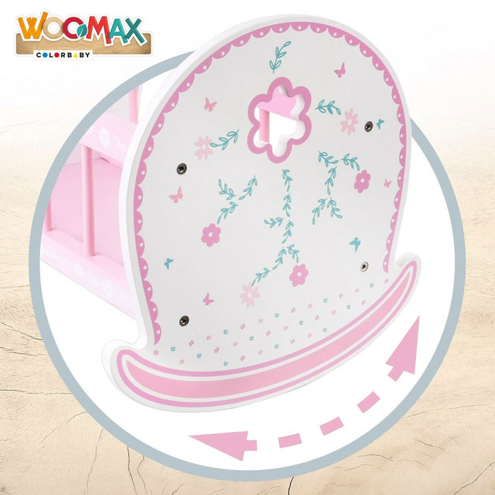 Pătuț pentru Păpuși Woomax 2 Unități 47 x 35 x 35 cm