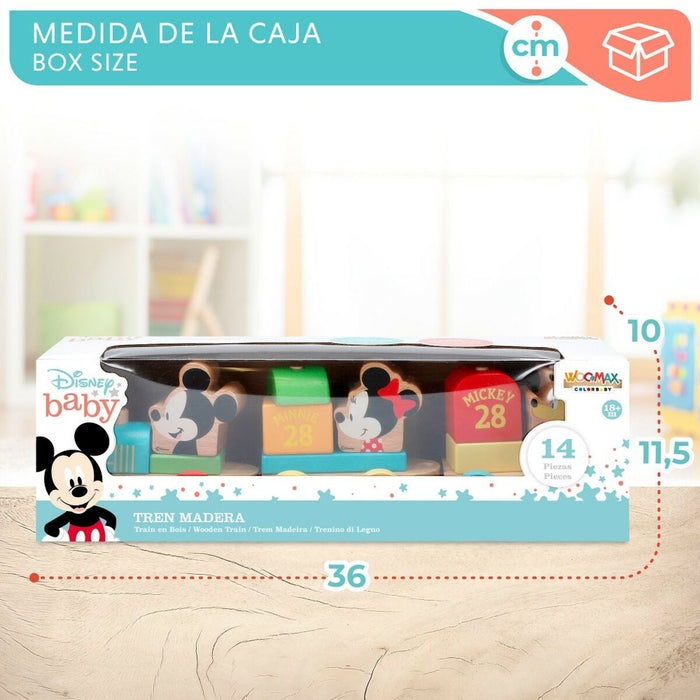 Tren Disney 14 Piese (6 Unități)