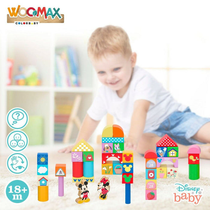 Set de Construcție Disney 40 Piese (6 Unități)