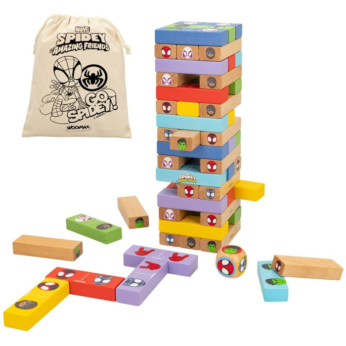Set de Construcție Spidey 52 Piese (6 Unități)