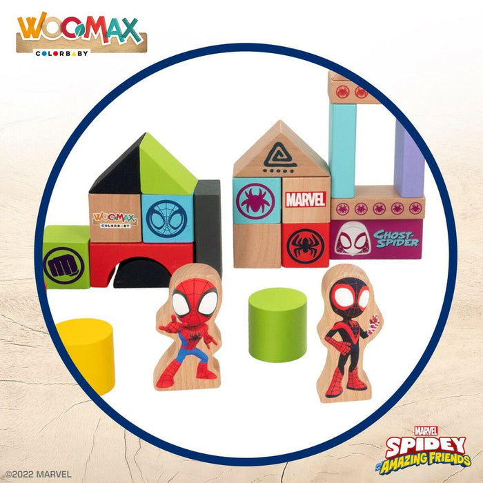 Playset Spidey Amazing Friends 50 Piese 4 Unități 8 x 9,5 x 1,5 cm