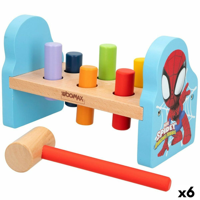 Joc de Îndemânare Spidey 8 Piese 21,5 x 14 x 10,5 cm (6 Unități)