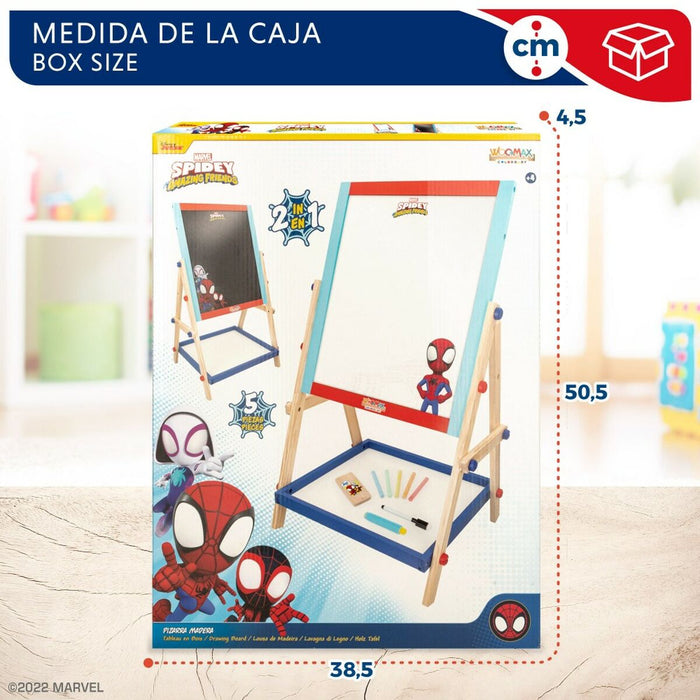 Tablă 2 în 1 Spidey 5 Piese 4 Unități 40 x 64,5 x 31,5 cm
