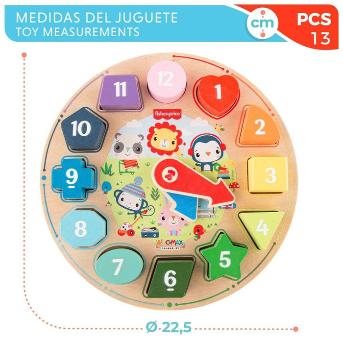 Joc Educativ Fisher Price Ceas (6 Unități)