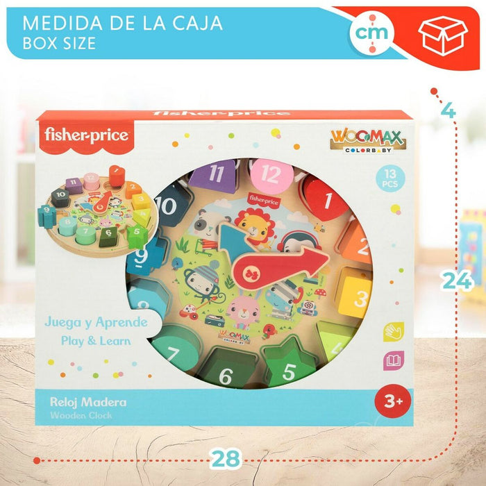 Joc Educativ Fisher Price Ceas (6 Unități)