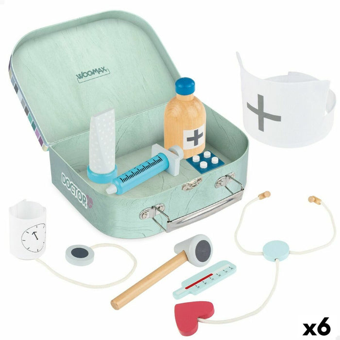Trusă medicală de jucărie cu accesorii Woomax (6 Unități)