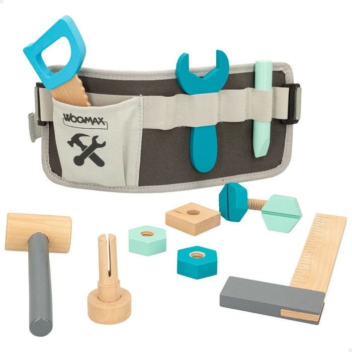 Toy tools Woomax 12 Piese 31 x 14 x 2,5 cm (6 Unități)