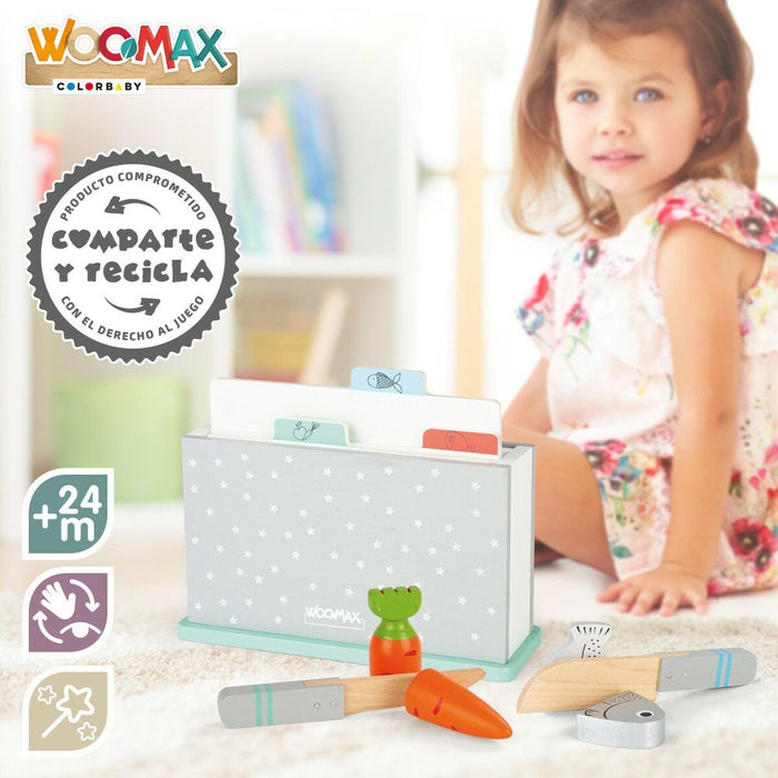Bucătărie de Jucărie Woomax 11 Piese 12 Piese 4 Unități 19 x 11 x 6,3 cm