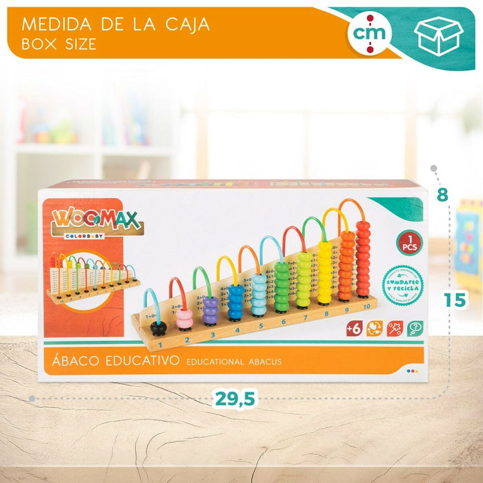 Joc Educativ Woomax 28,5 x 14,5 x 7,5 cm (6 Unități)